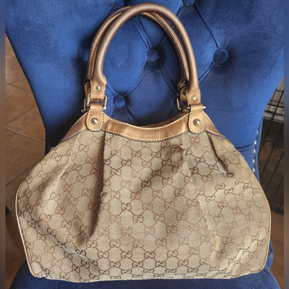 GUCCI GG Canvas Suki Tote - Picture 6 of 14